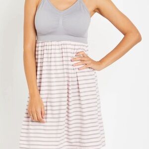 Motherhood Maternity soft nursing nightgown M